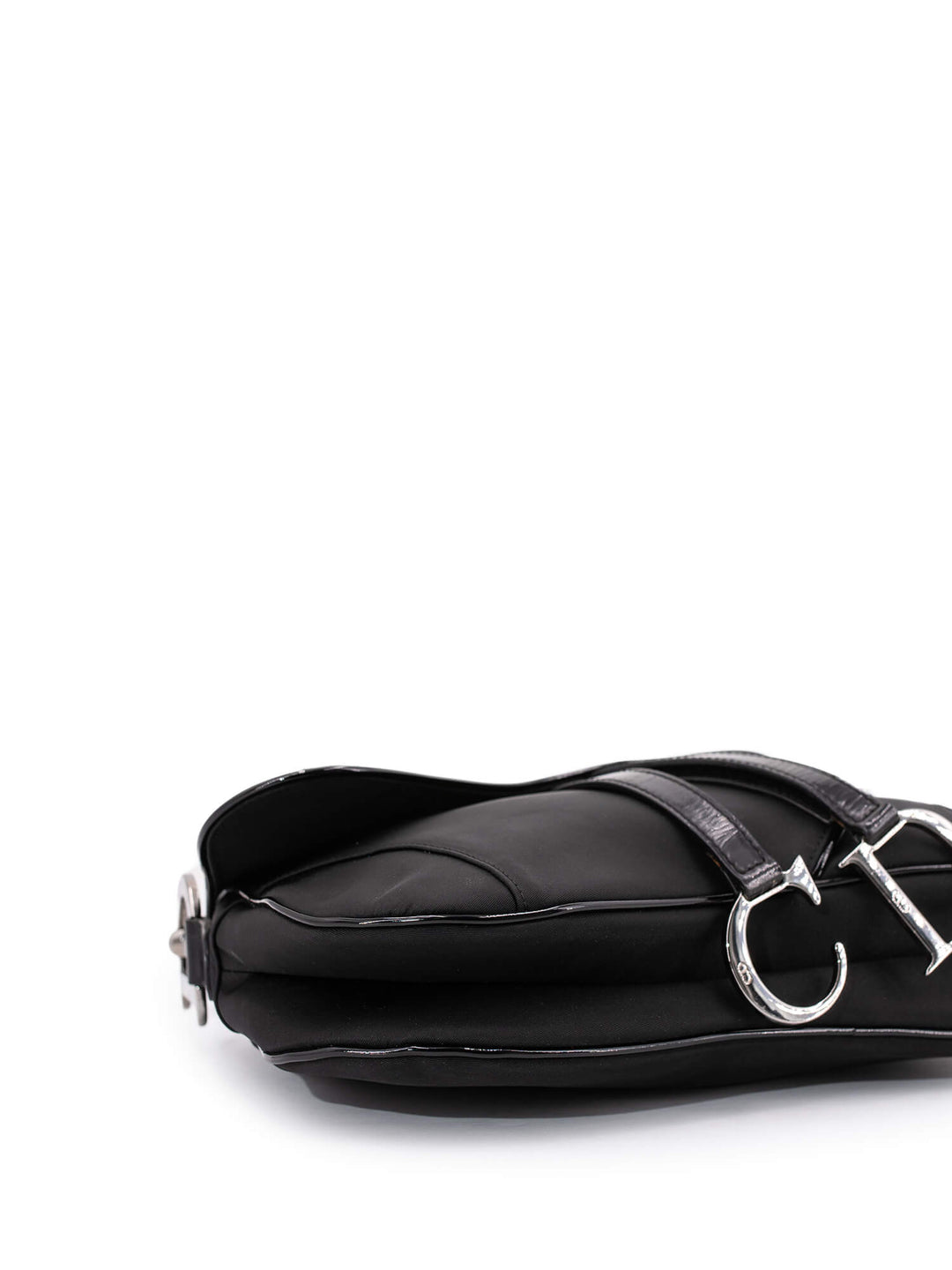 Christian Top quality Dior Nylon Double Saddle Bag Black