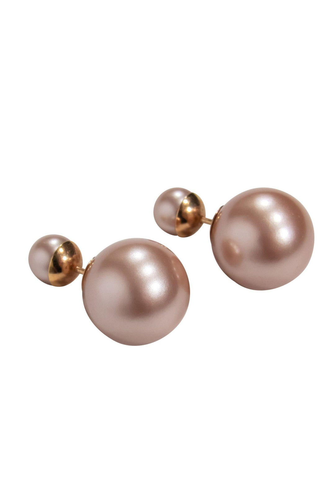 Christian Top quality Dior - Pink Pearl Resin "Tribales" Earrings