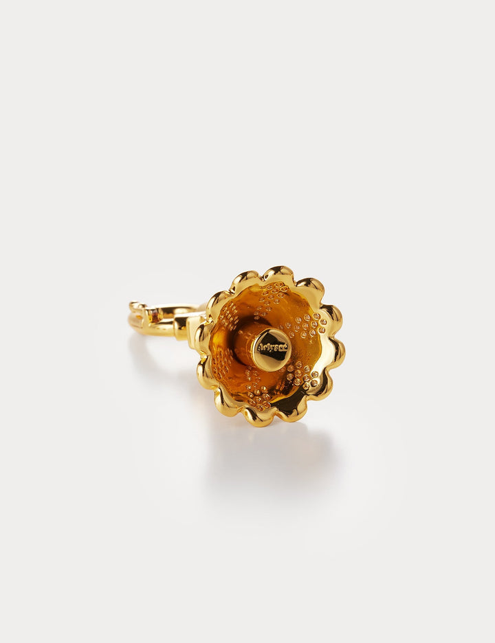 Half Diamond Gold—Christmas Tree Bag Charm