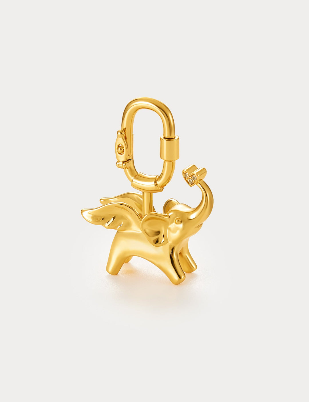 Classic Gold—Soar Elephant Bag Charm