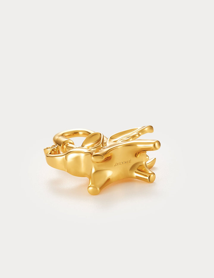 Classic Gold—Soar Elephant Bag Charm