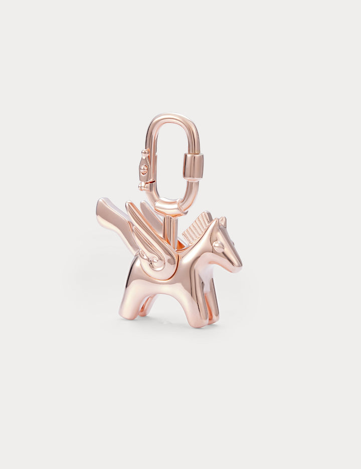 Classic Rose Gold—Rodeo Pegase Bag Charm