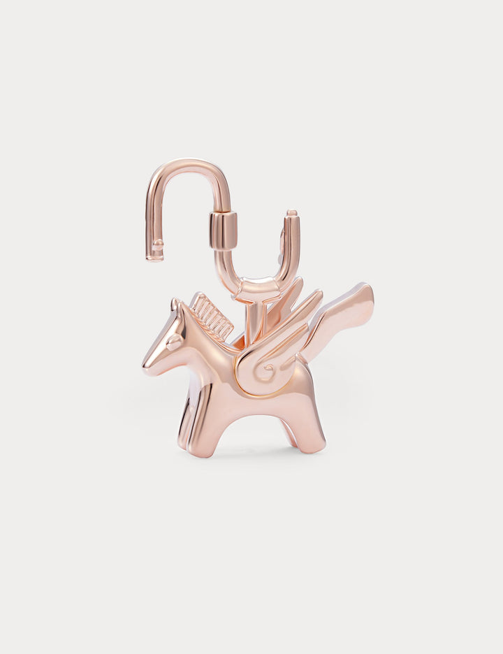 Classic Rose Gold—Rodeo Pegase Bag Charm