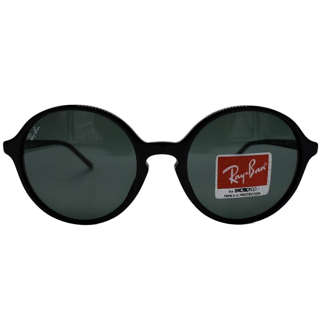 RAY-BAN RB4304F-901/71 Black Sunglasses Green Classic Lens