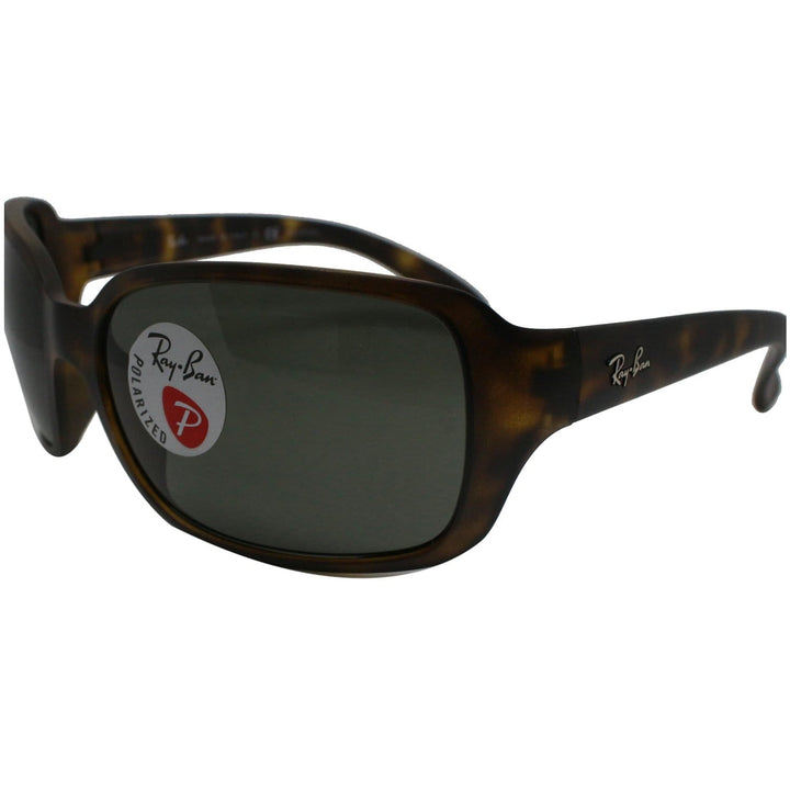 Ray-Ban RB4068 894/58 60 Women Sunglasses Green Classic G-15 Polarized Lens