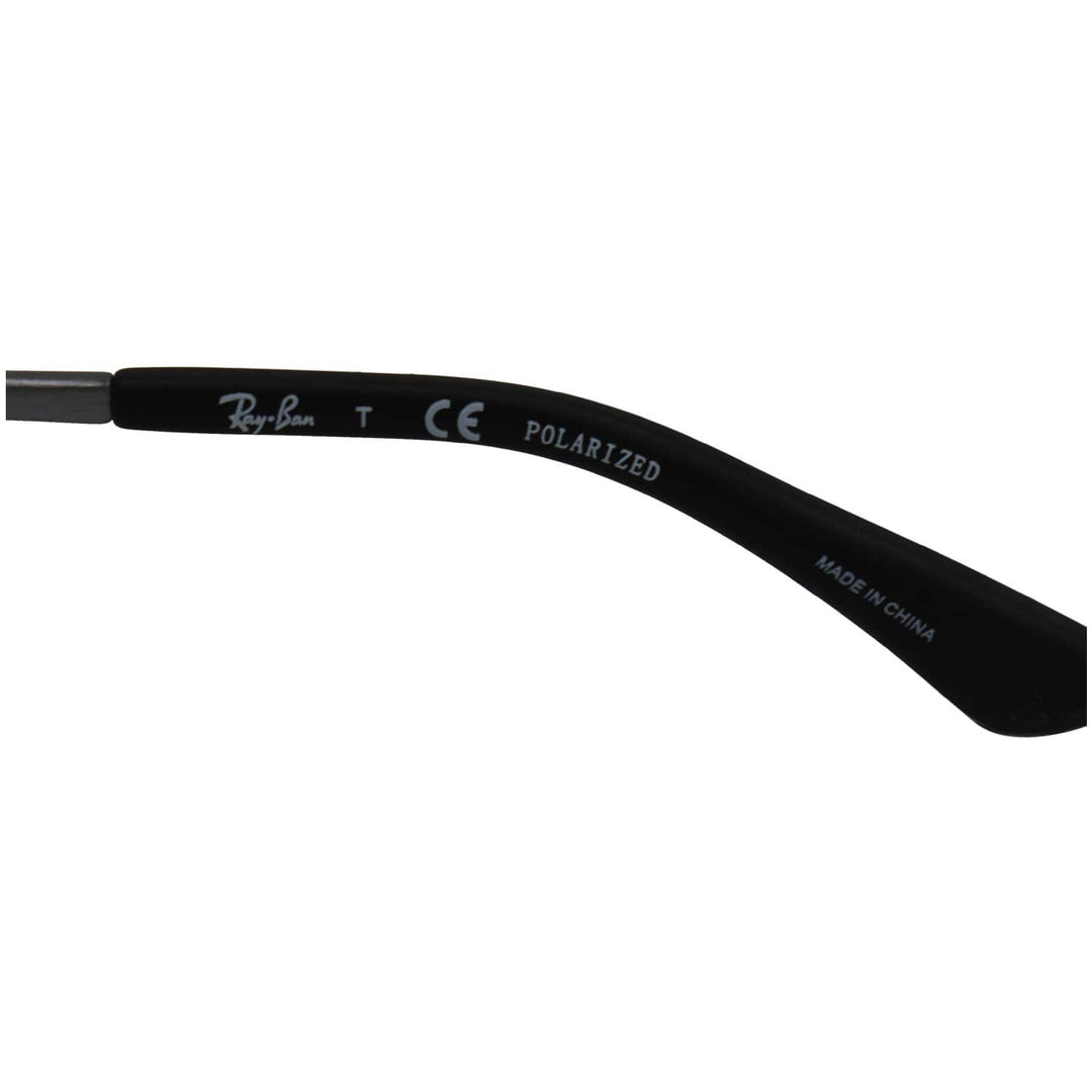 RAY-BAN RB3515 004/Y4 Sunglasses Green Mirror Silver Polarized Lens