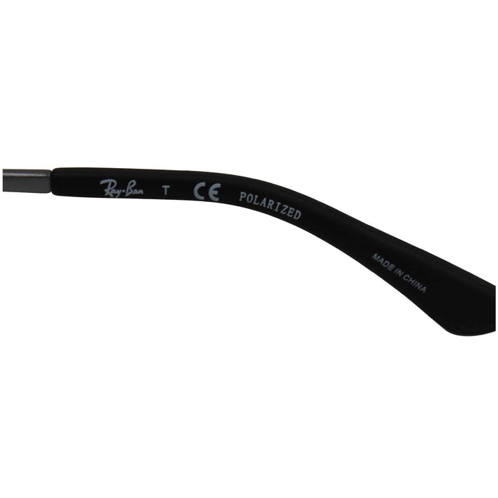 RAY-BAN RB3515 004/Y4 Sunglasses Green Mirror Silver Polarized Lens
