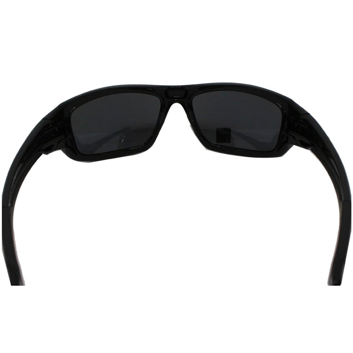 Oakley 12-837 Valve Polished Black Sunglasses Black Iridium Polarized Lens
