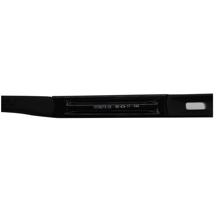 OAKLEY OO9272-02 Catalyst Polished Black Sunglasses Black Iridium Lens