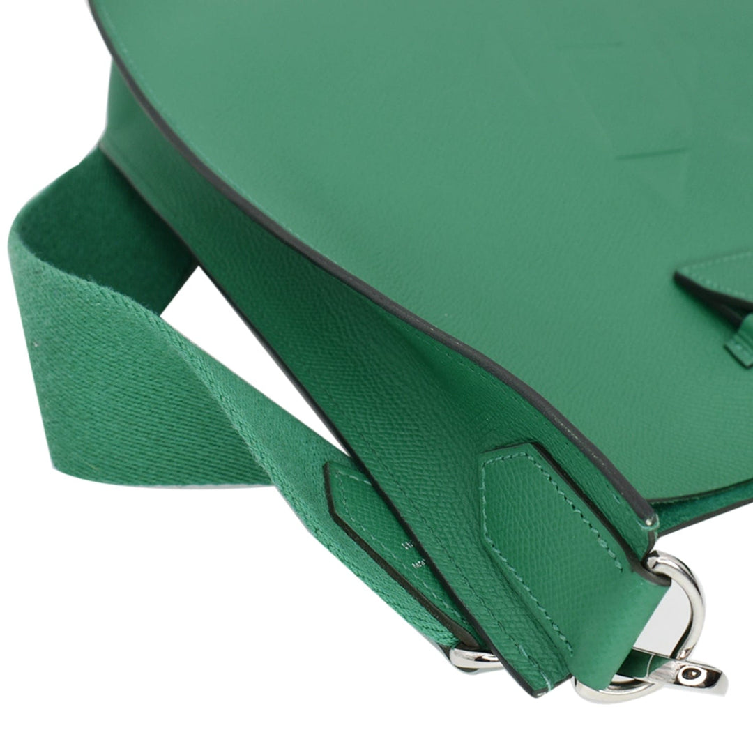 Top quality Hermes Evelyne Sellier 29 Epsom Leather Crossbody Bag Vert Vertigo