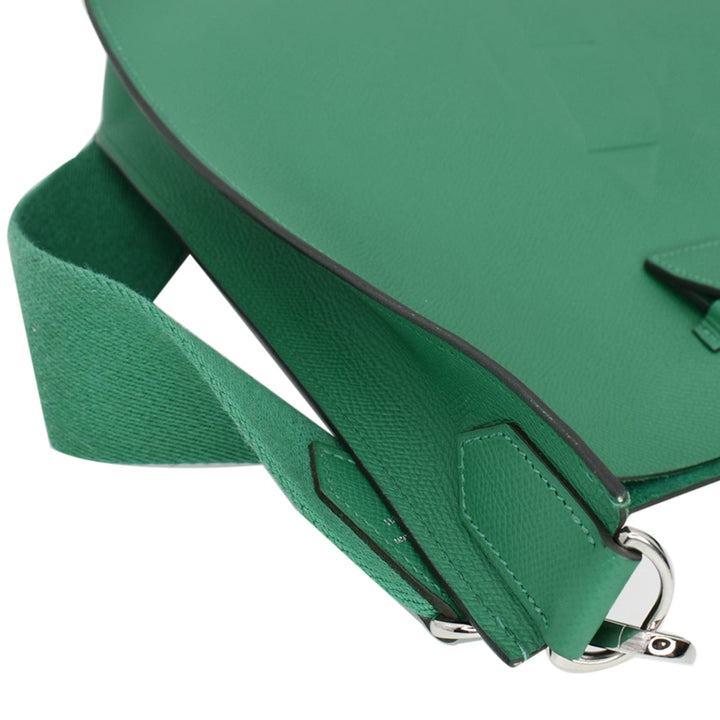 Top quality Hermes Evelyne Sellier 29 Epsom Leather Crossbody Bag Vert Vertigo