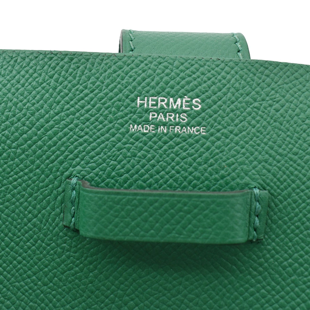 Top quality Hermes Evelyne Sellier 29 Epsom Leather Crossbody Bag Vert Vertigo