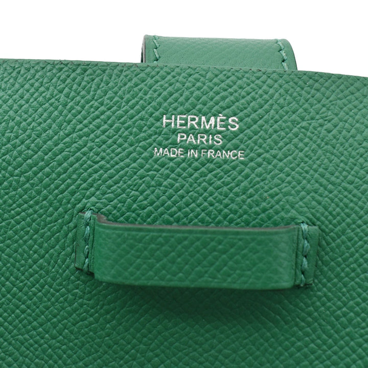 Top quality Hermes Evelyne Sellier 29 Epsom Leather Crossbody Bag Vert Vertigo