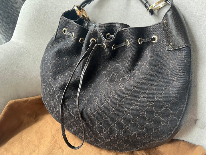 Gucci GG Monogram Canvas Hobo