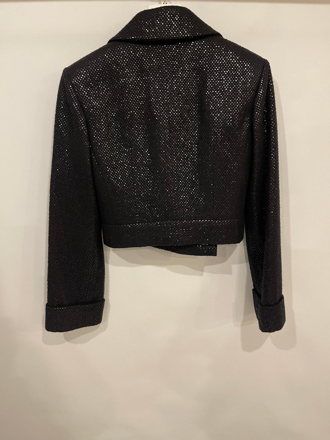 Top Quality Chanel Black Long Sleeve Embellished Jacket with Matching Jumpsuit Set Size FR 34 (UK 6)