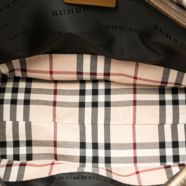 BURBERRY Leather Tote Tote Bag