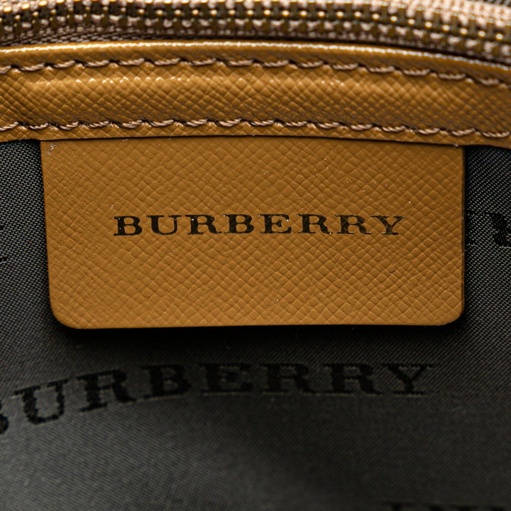 BURBERRY Leather Tote Tote Bag