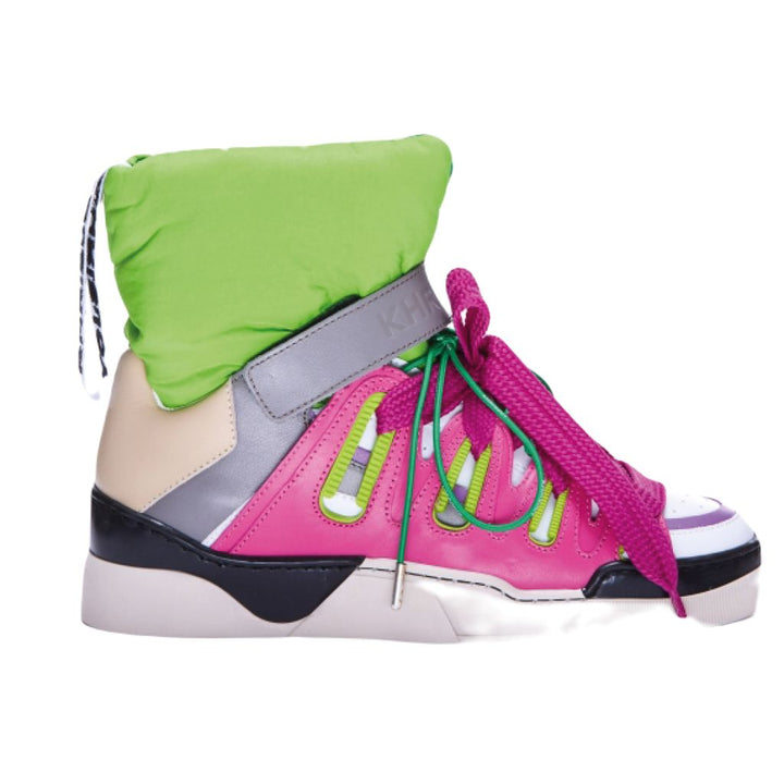 Sneakers puff - woman YELLOW