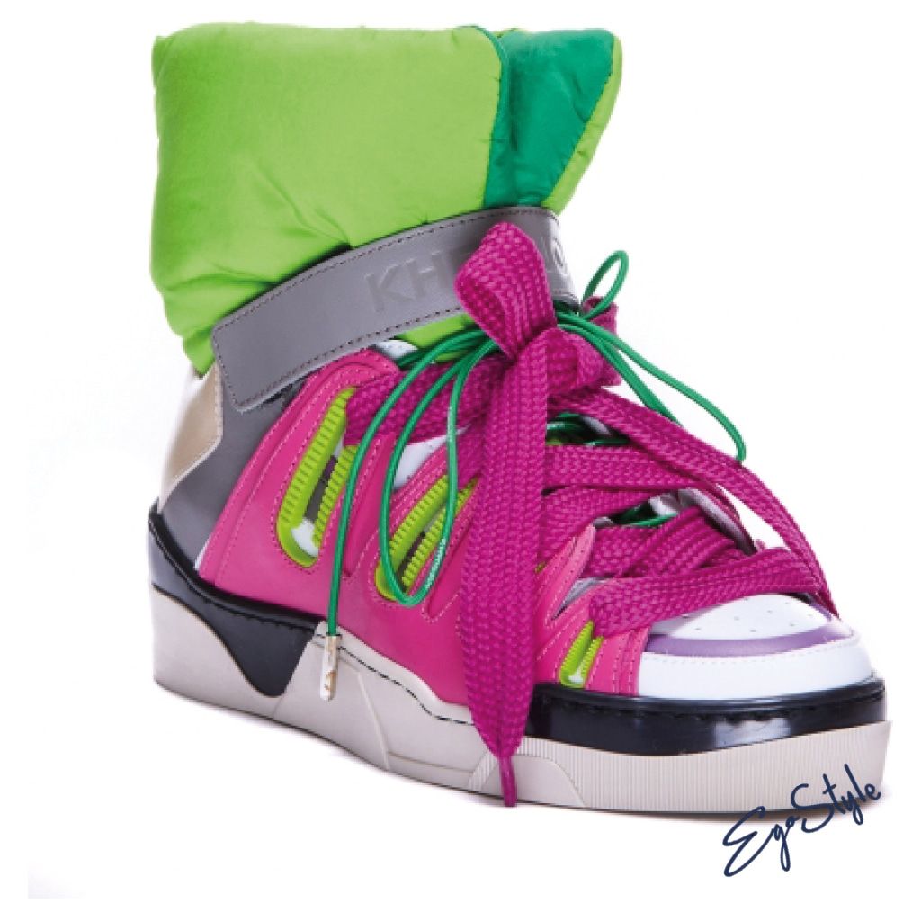 Sneakers puff - woman YELLOW