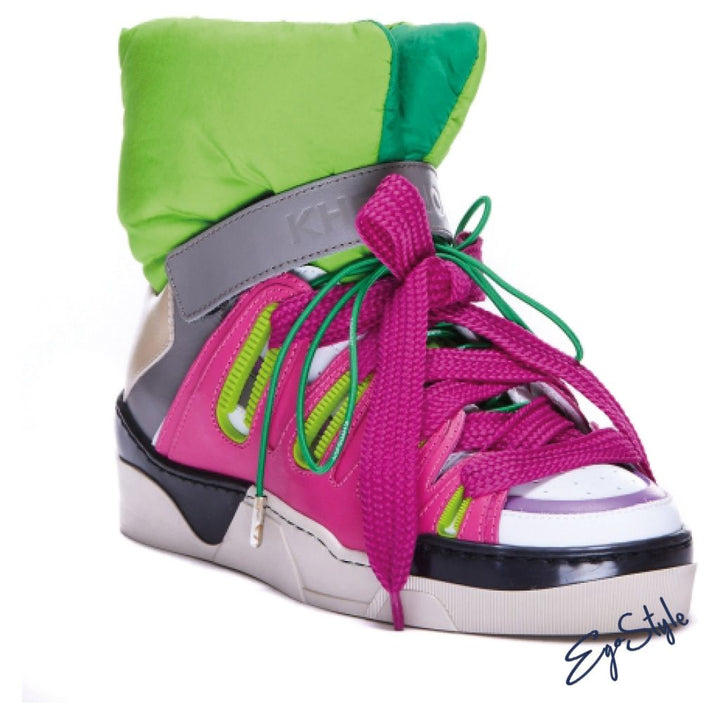 Sneakers puff - woman YELLOW