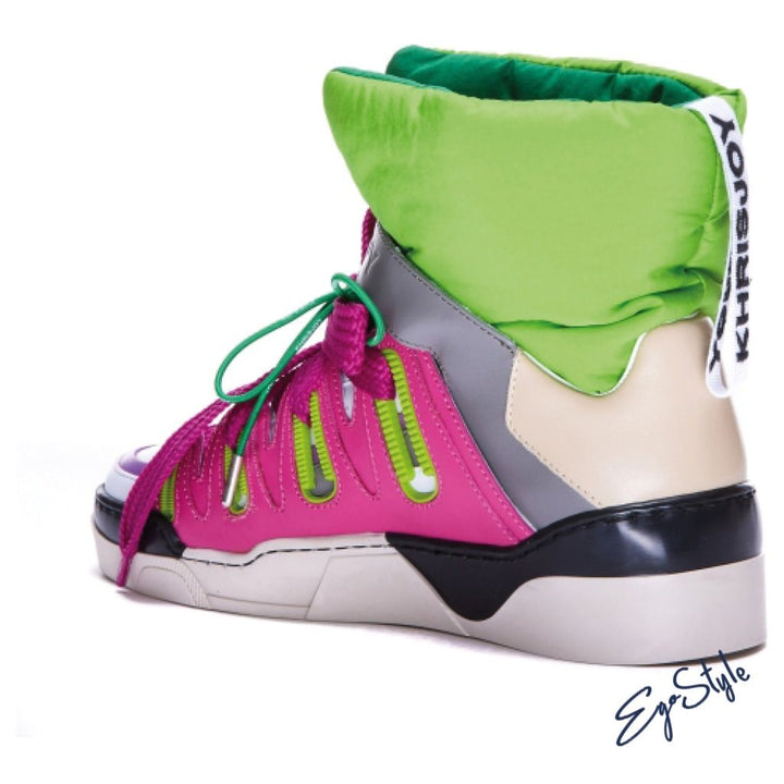 Sneakers puff - woman YELLOW