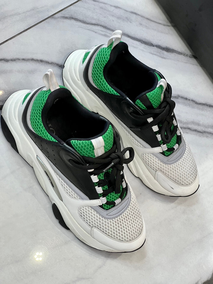 DIOR TECHNICAL MESH CALFSKIN B22 MEN'S SNEAKERS