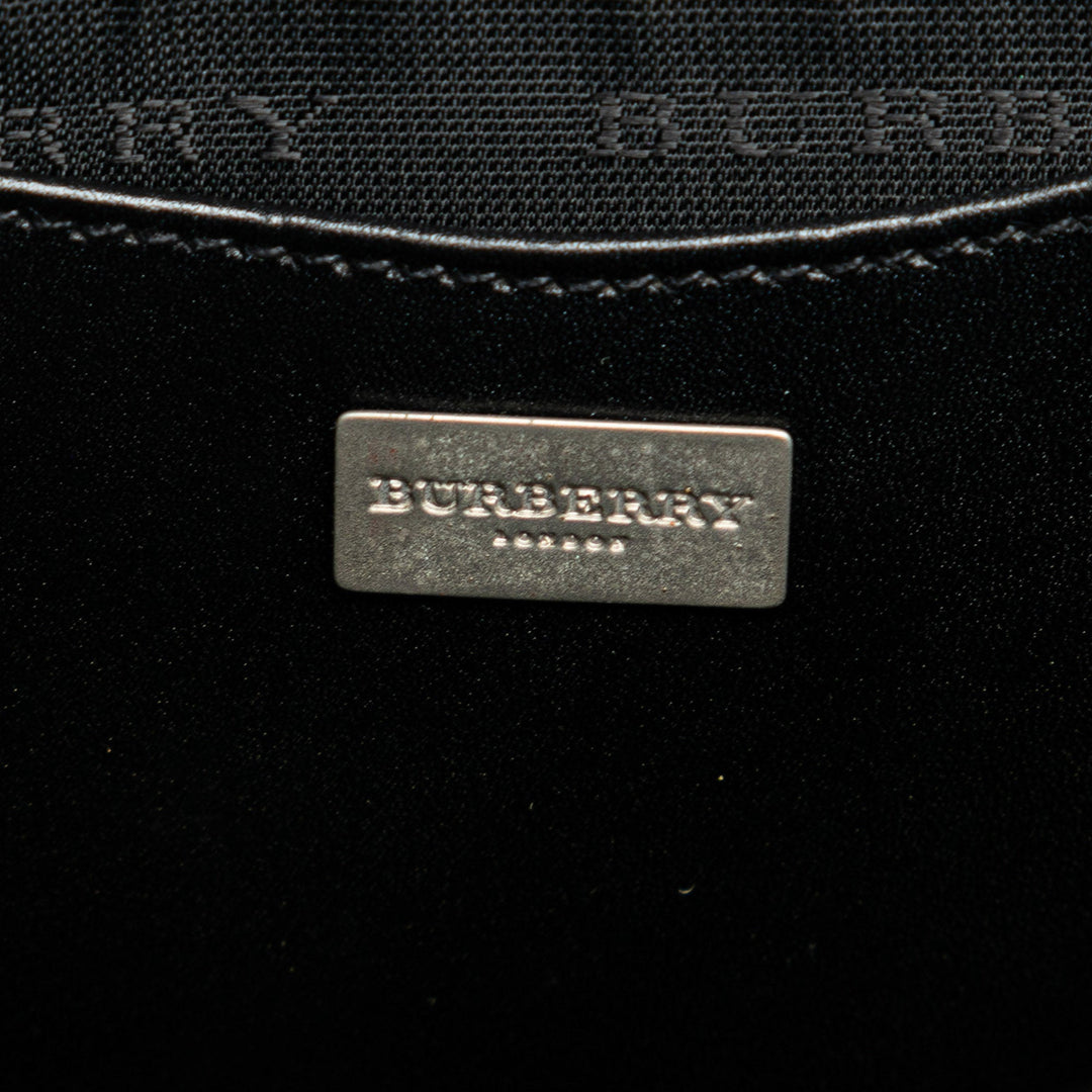 BURBERRY Embossed House Check Handbag