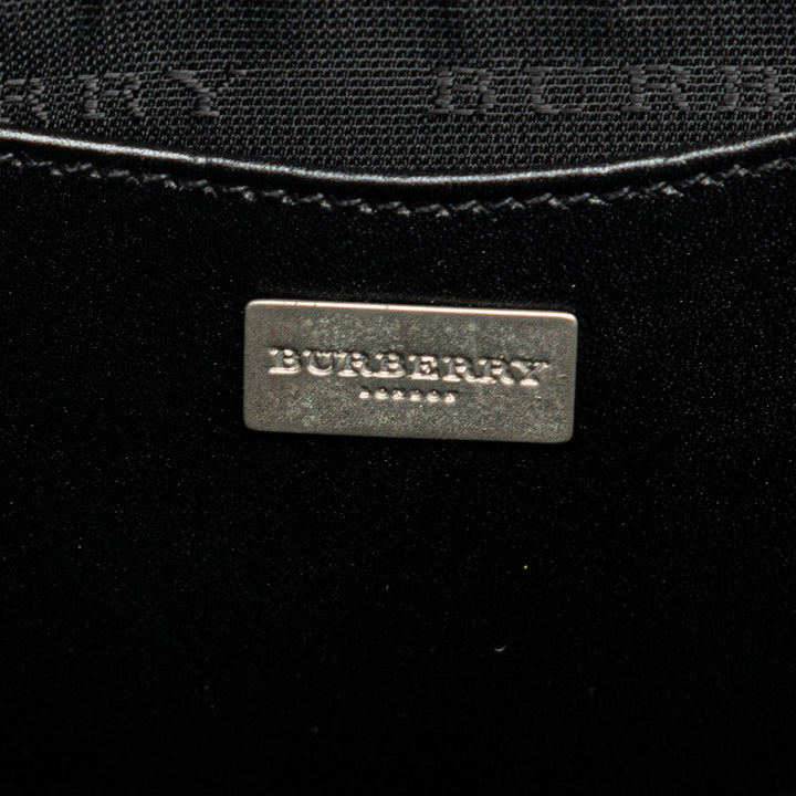 BURBERRY Embossed House Check Handbag