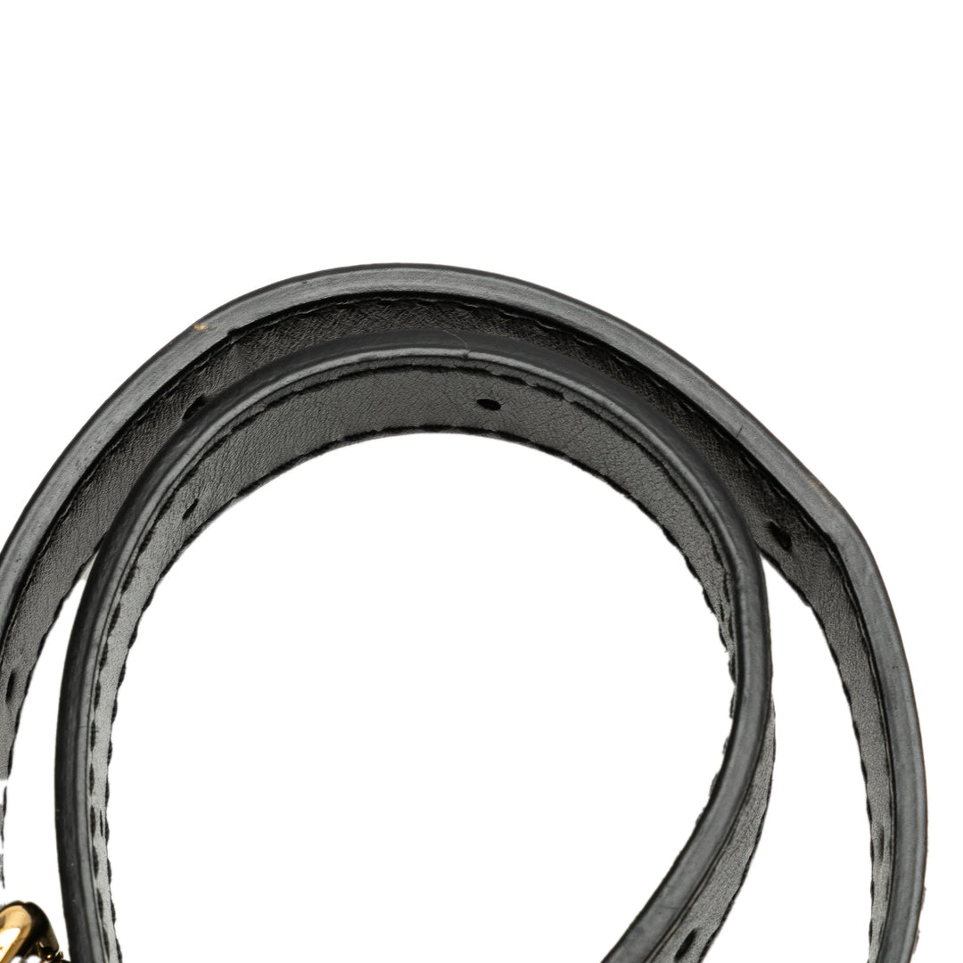 BURBERRY Icon Stripe Canvas Louise Crossbody Bag