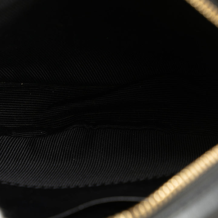 BURBERRY Icon Stripe Canvas Louise Crossbody Bag