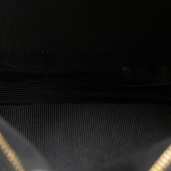BURBERRY Icon Stripe Canvas Louise Crossbody Bag