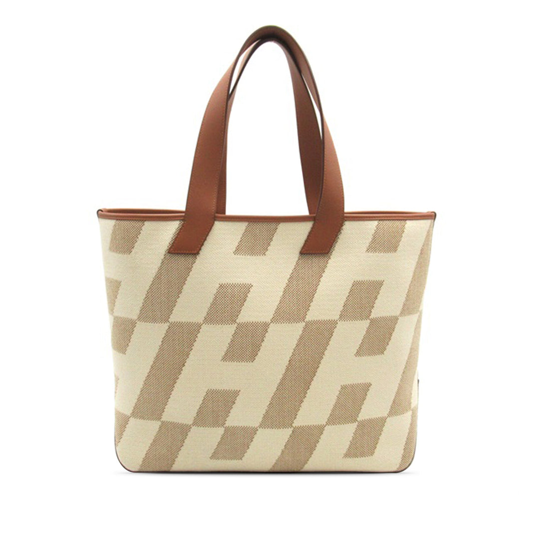 Hermes Cabas H en Biais 40 Tote Bag