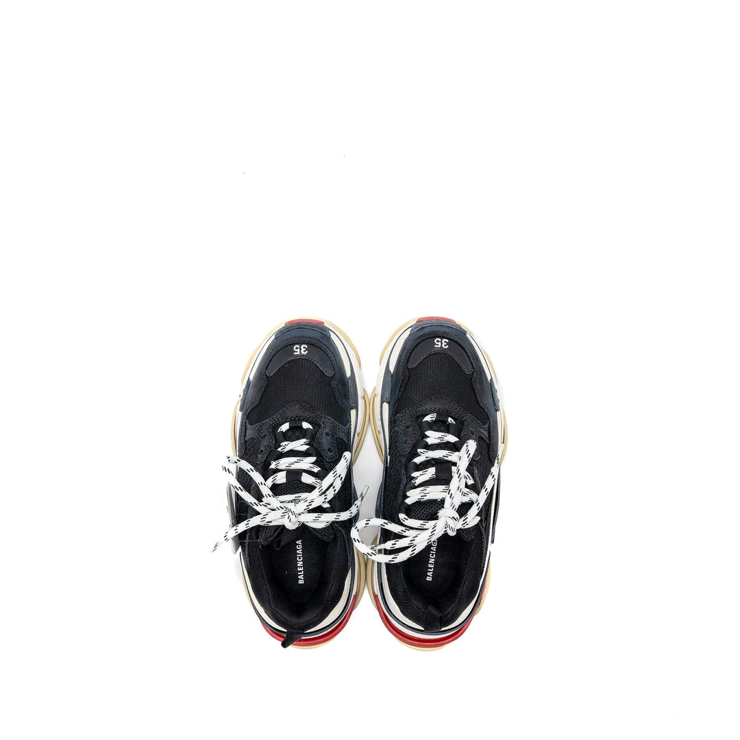 Top Quality Balenciaga Size 35 Triple S Sneakers Polyester/Rubber Multicolour