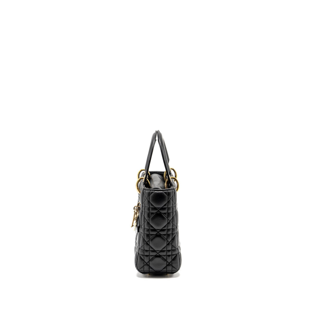 Top quality Dior My ABC Small Lady Top quality Dior Lambskin Black