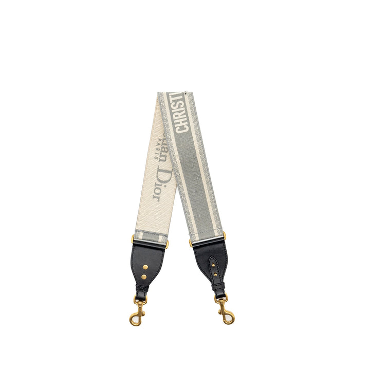 Top quality Dior Shoulder Strap Oblique Canvas grey