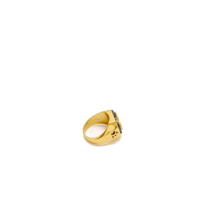 Top quality Dior Size M CD and Star Ring Gold Tone
