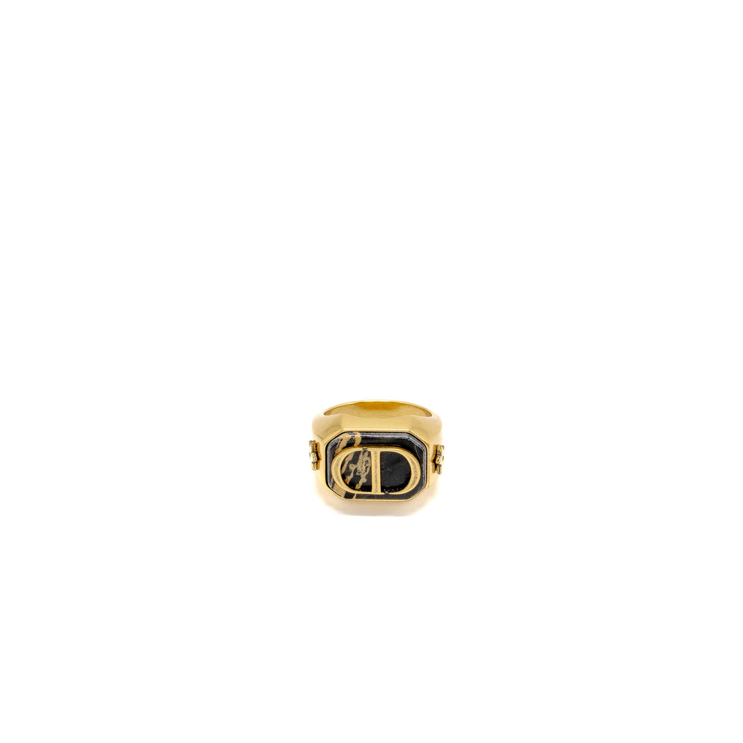 Top quality Dior Size M CD and Star Ring Gold Tone