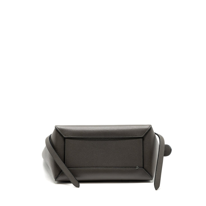 Celine micro belt bag calfskin grey