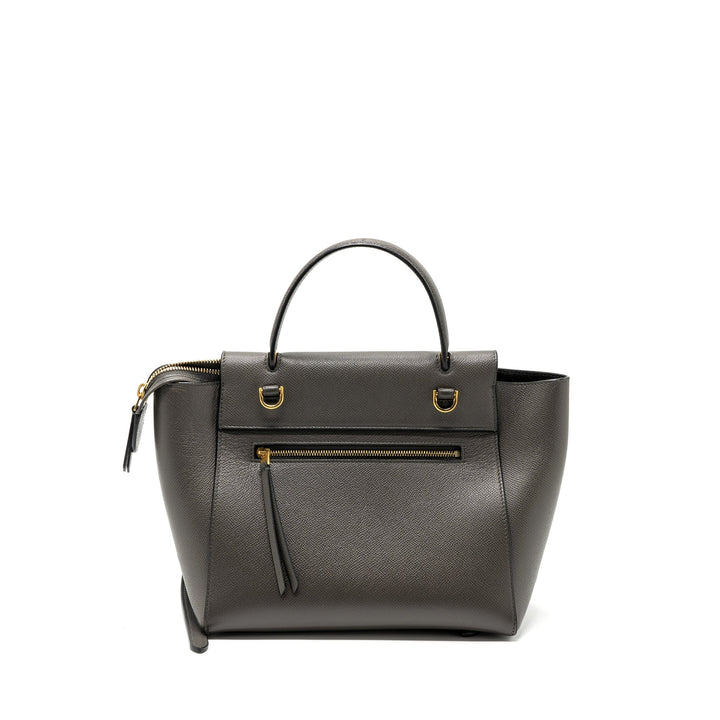 Celine micro belt bag calfskin grey