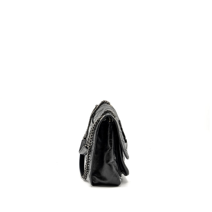Saint Laurent Medium Niki Calfskin Black Ruthenium Hardware