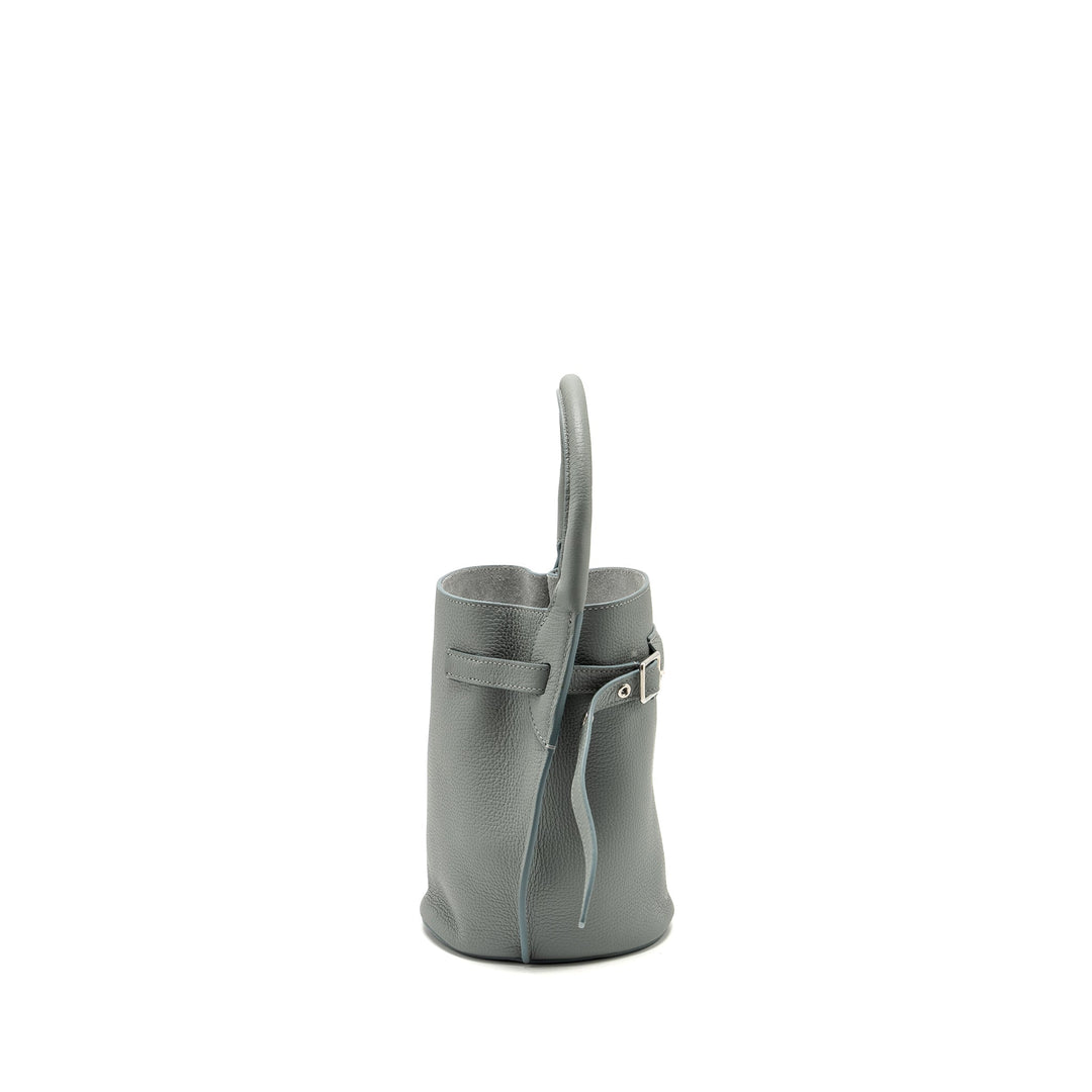 Celine Nano Bucket Big Bag Grained Calfskin Storm