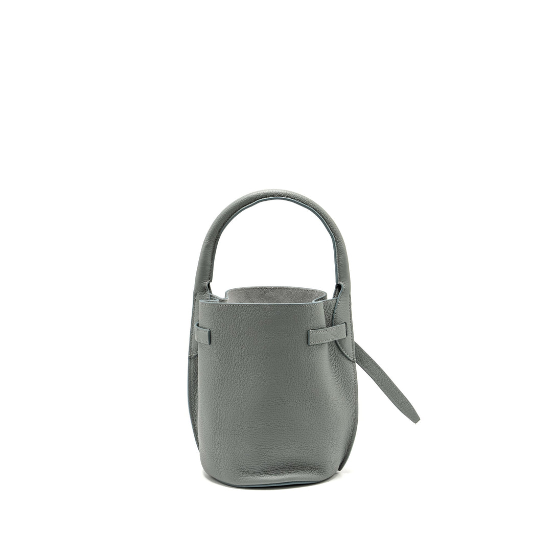 Top Quality Celine Nano Bucket Big Bag Grained Calfskin Storm