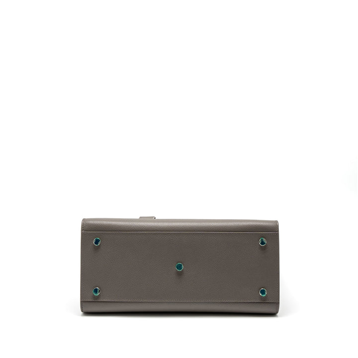 Saint Laurent/YSL Sac De Jour Small Grained Calfskin Grey SHW