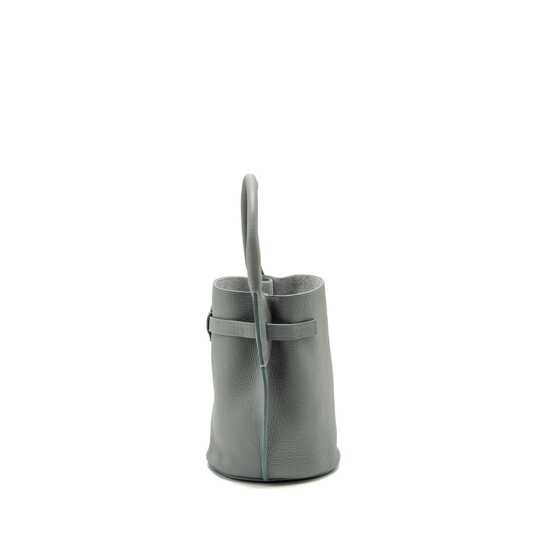 Top Quality Celine Nano Bucket Big Bag Grained Calfskin Storm