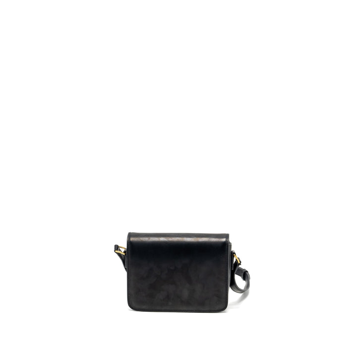 Top Quality Celine Teen Triomphe Bag Calfskin Black