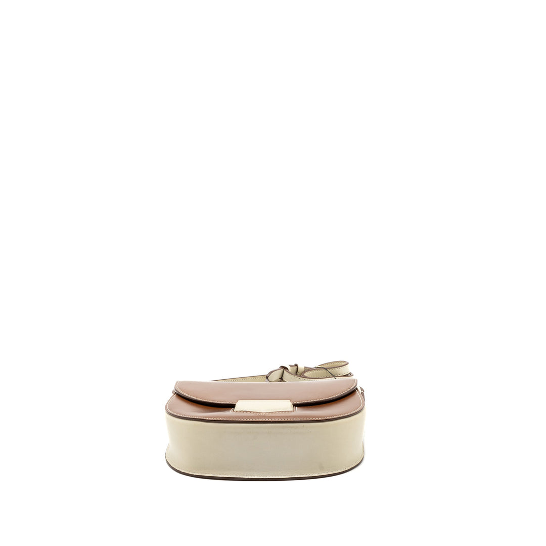 Top Quality Celine troutteur crossbody bag leather caramel / cream
