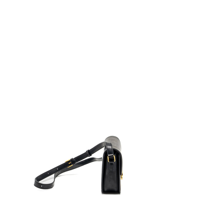 Top Quality Celine Teen Triomphe Bag Calfskin Black