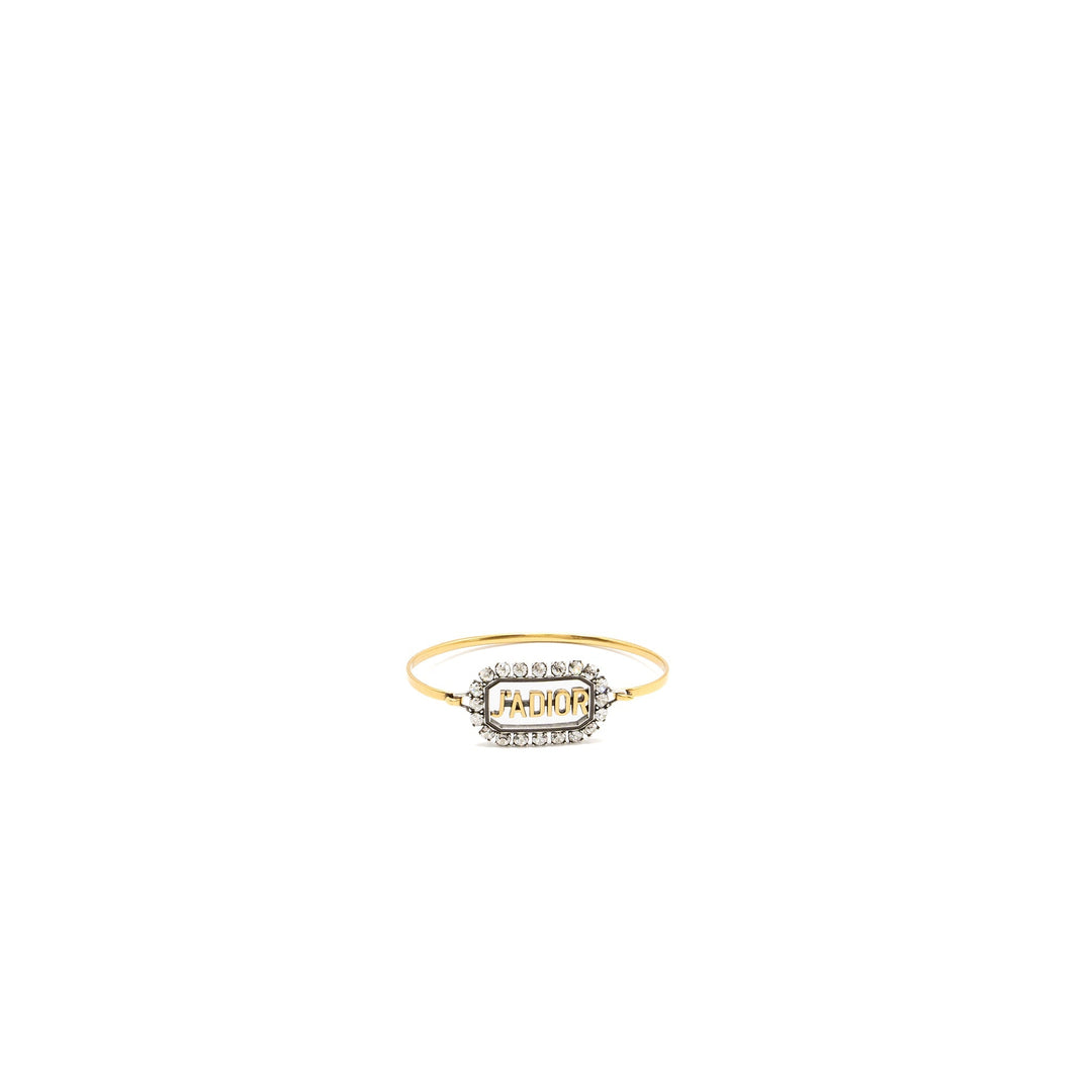 Top quality Dior J’ATop quality Dior Bangle Bracelet Crystal/Gold Tone