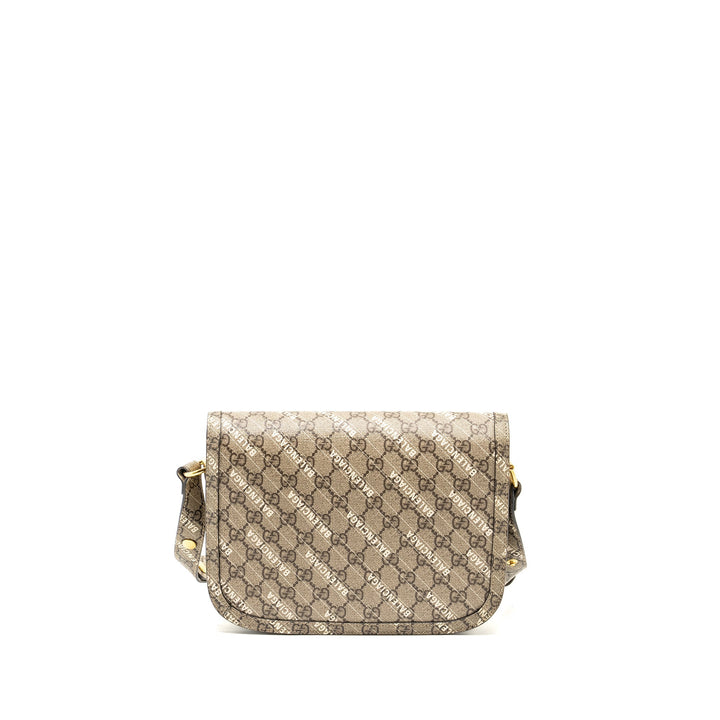 Gucci x Top Quality Balenciaga Horsebit 1955 Bag GG Supreme/Top Quality Balenciaga Print Canvas