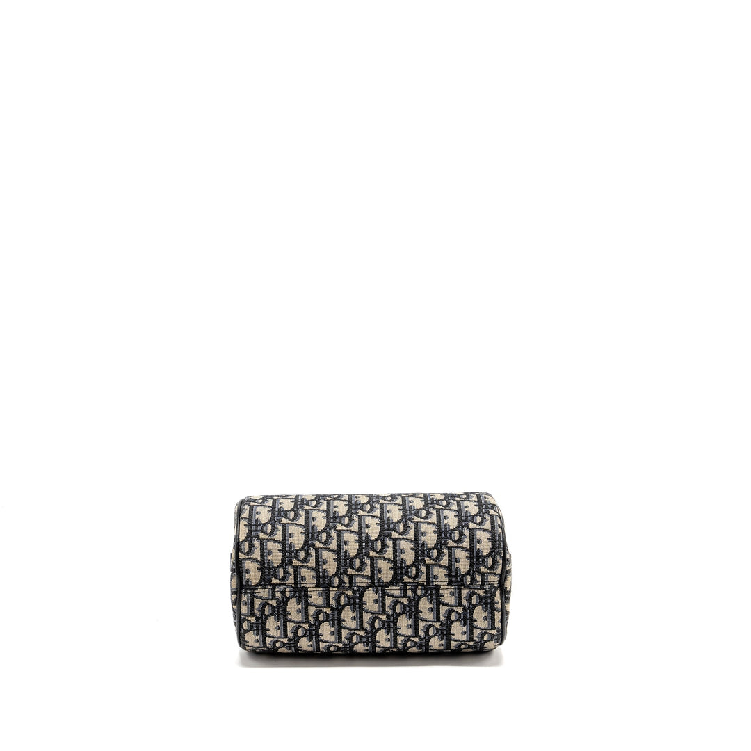 Top quality Dior Roller Messenger Bag Blue Oblique Jacquard